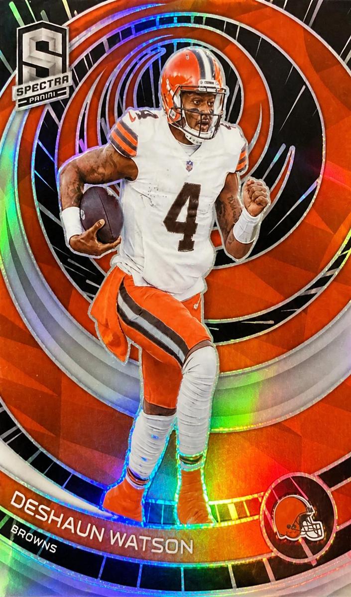 2023 Panini Spectra Football Hyper Deshaun Watson #22