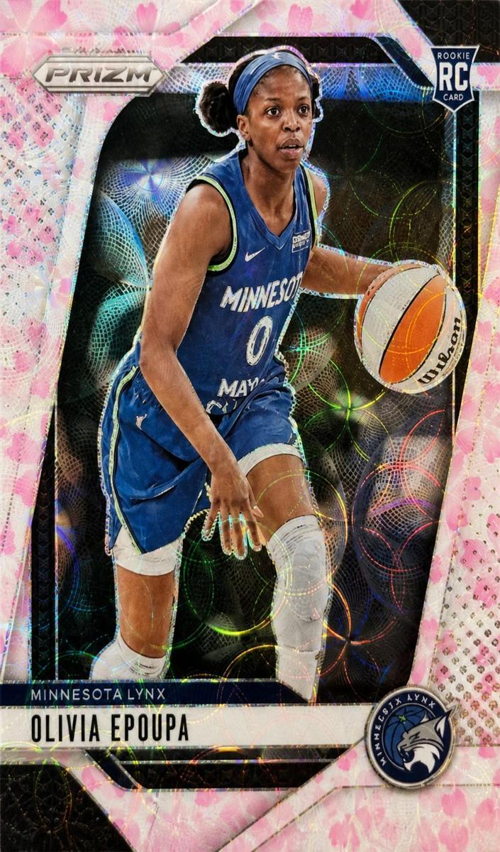 2024 Panini Prizm WNBA Basketball Cherry Blossom FOTL Olivia Epoupa #95 PSA 10