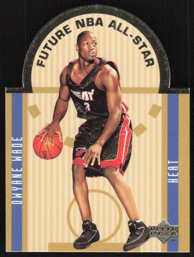 2003 Upper Deck Basketball Dwyane Wade #E11 PSA 9