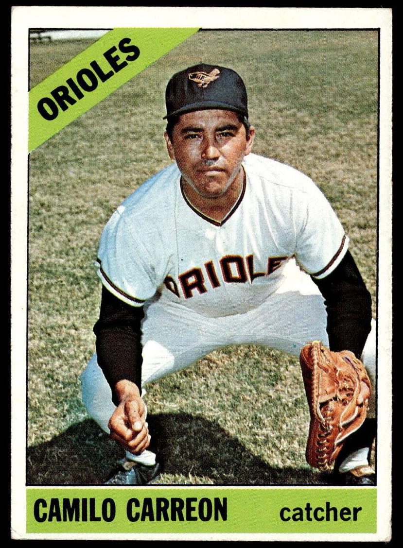 1966 Topps Baseball Camilo Carreon #513 PSA 7