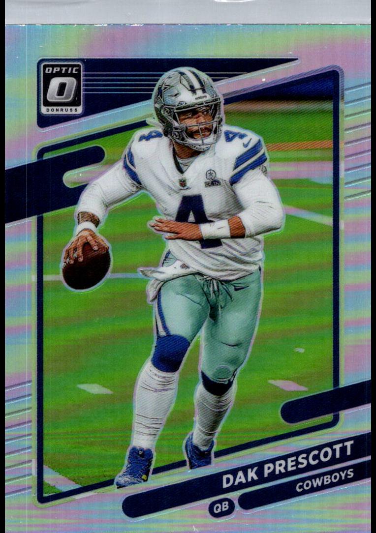2021 Donruss Optic Football Holo Dak Prescott #22 PSA 8.5