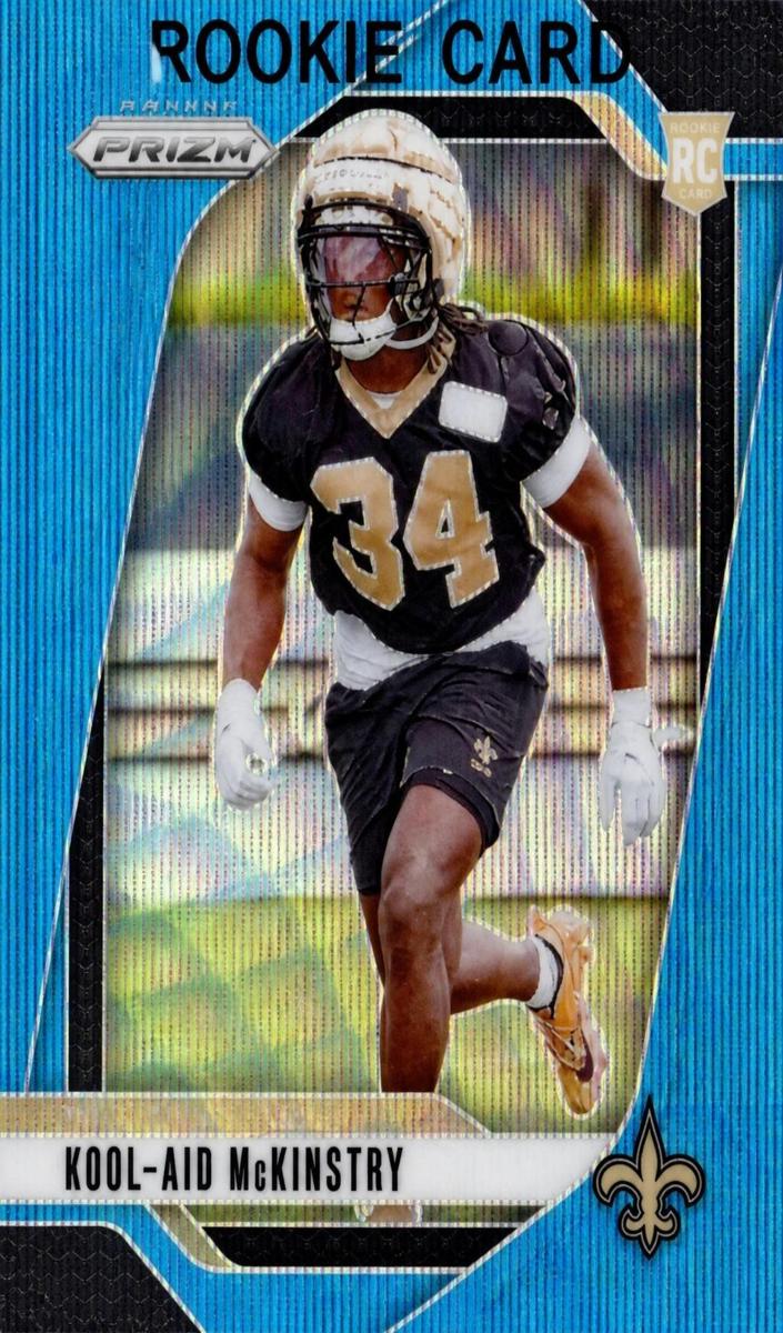 2024 Panini Prizm Football Blue Wave Kool-Aid McKinstry #363