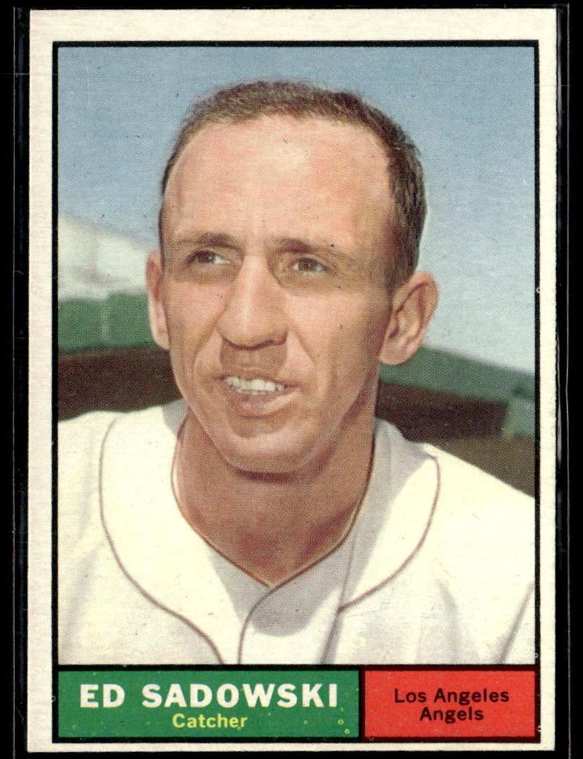 1961 Topps Baseball Ed Sadowski #163 PSA 7