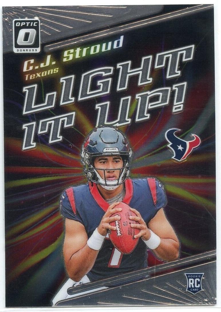 2023 Donruss Optic Football C.J. Stroud #LU-CS PSA 9