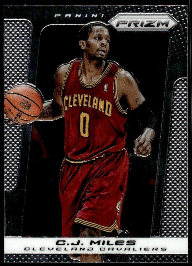 2013 Panini Prizm Basketball C.J. Miles #195