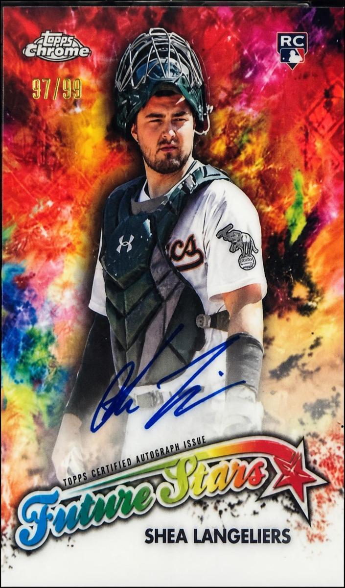 2023 Topps Chrome Logofractor Baseball Shea Langeliers #FSA-SL