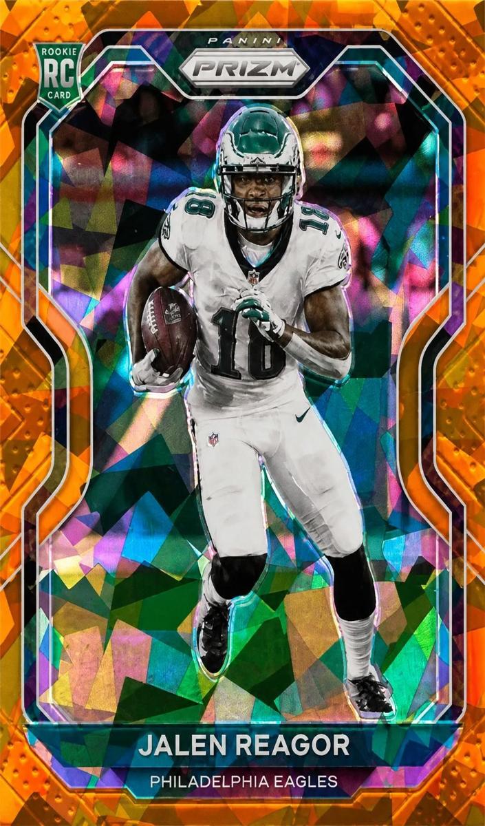 2020 Panini Prizm Football Orange Ice Prizm Jalen Reagor #342