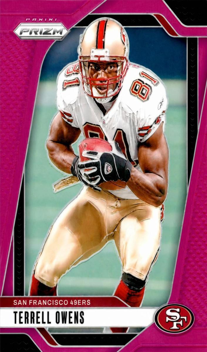 2024 Panini Prizm Football Pink Terrell Owens #257