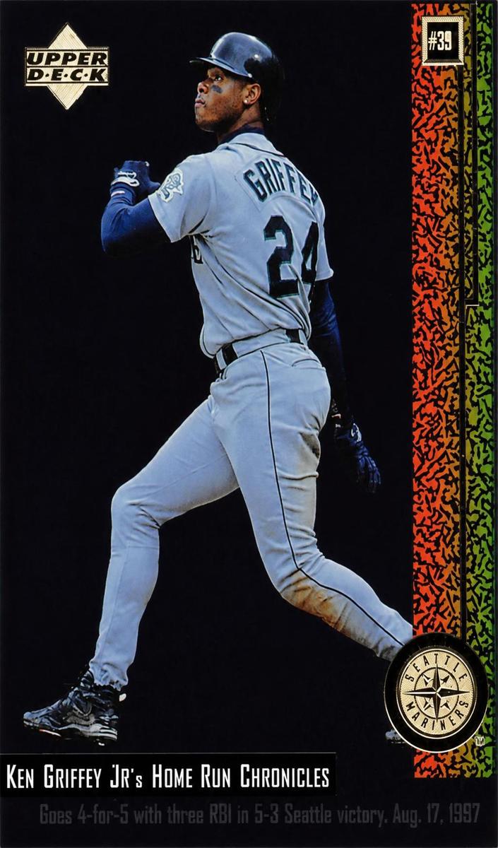 1998 Upper Deck Baseball Ken Griffey Jr. #39 PSA 9