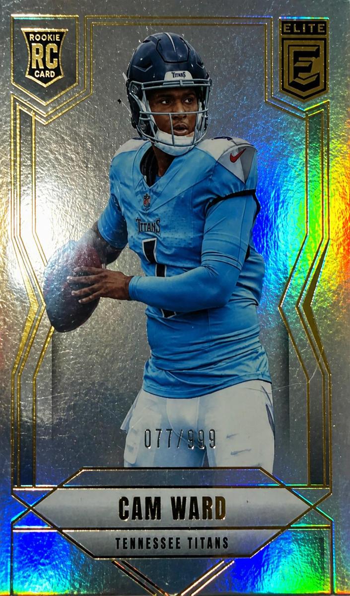 2025 Donruss Elite Football Cam Ward #101 PSA 9