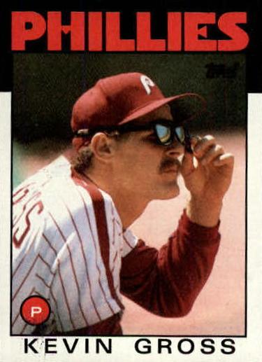 1986 Topps Baseball Kevin Gross #764 PSA 9