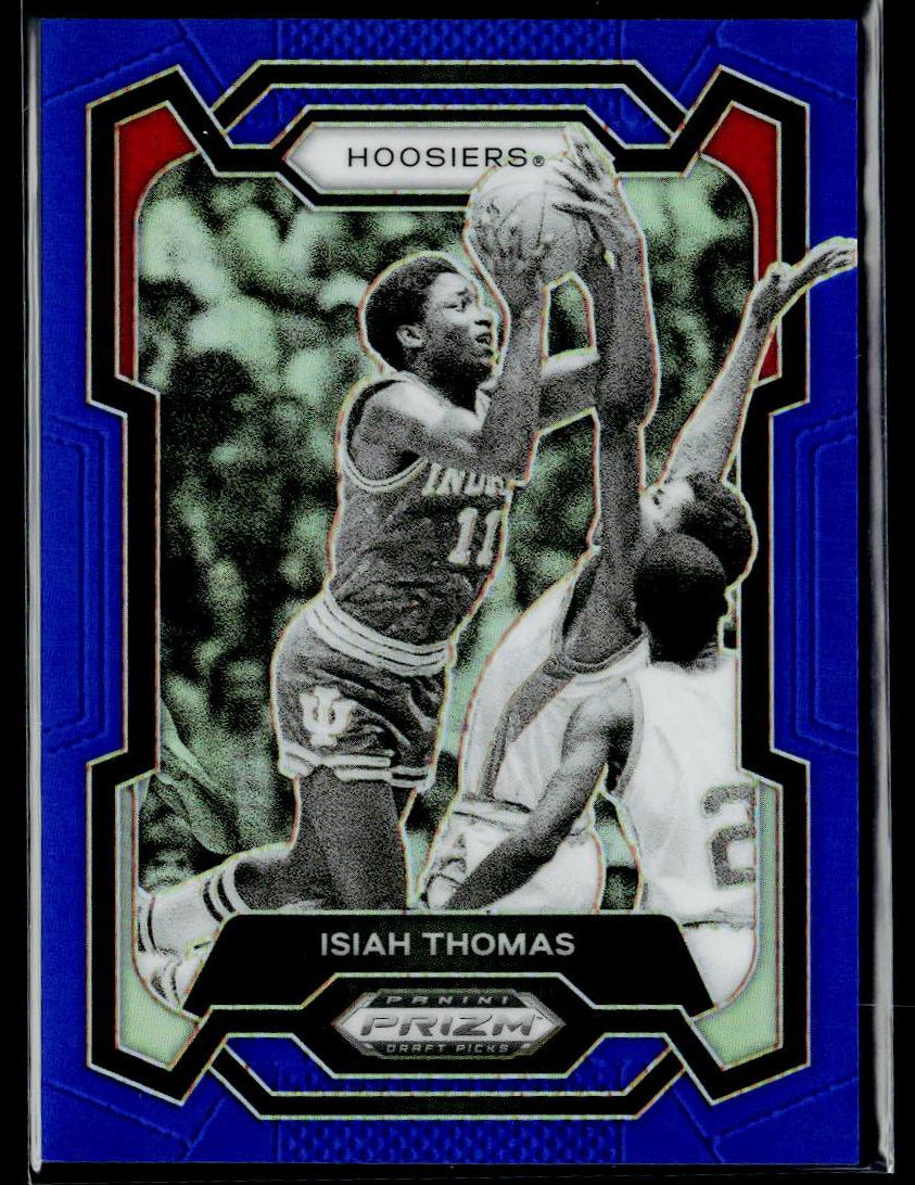 2024 Panini Prizm Draft Picks Basketball Blue Isiah Thomas #11