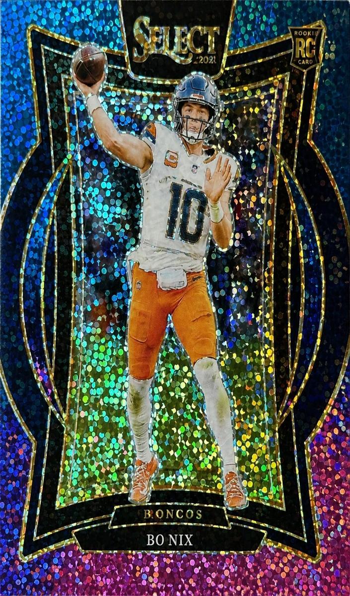2024 Panini Select Football Cosmic Bo Nix #30