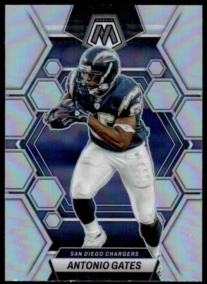 2023 Panini Mosaic Football Silver Antonio Gates #135