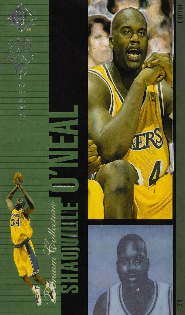1996 Upper Deck SP Basketball Shaquille O'Neal #PC19 PSA 8