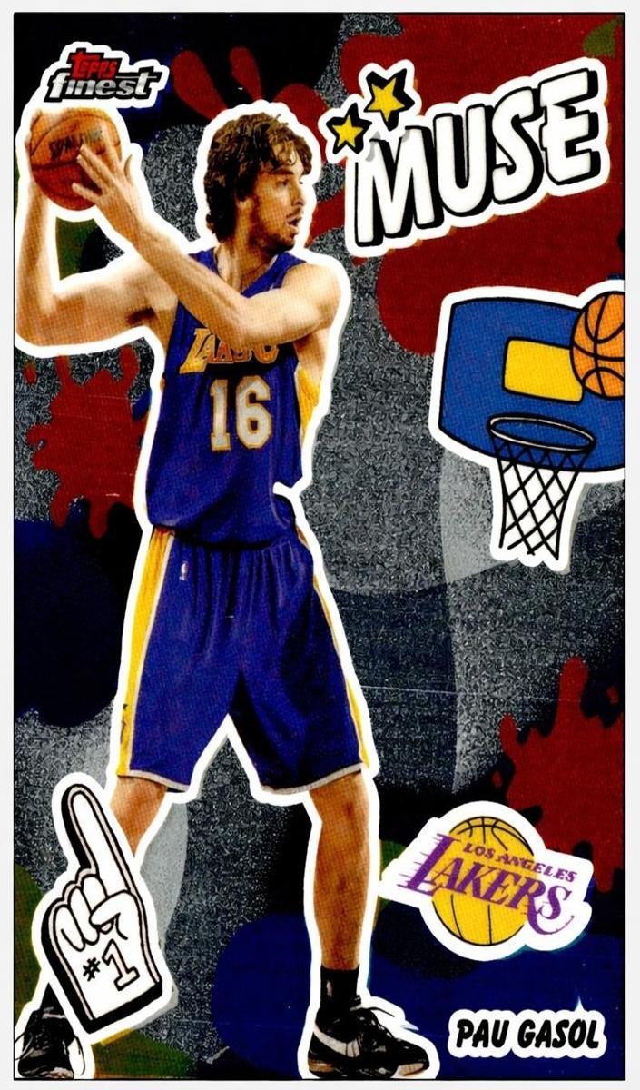 2025 Topps Finest Basketball Pau Gasol #M-15