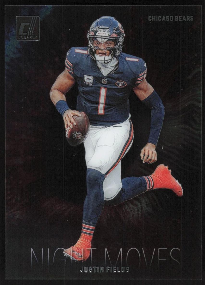 2023 Panini Clearly Donruss Football Justin Fields #9