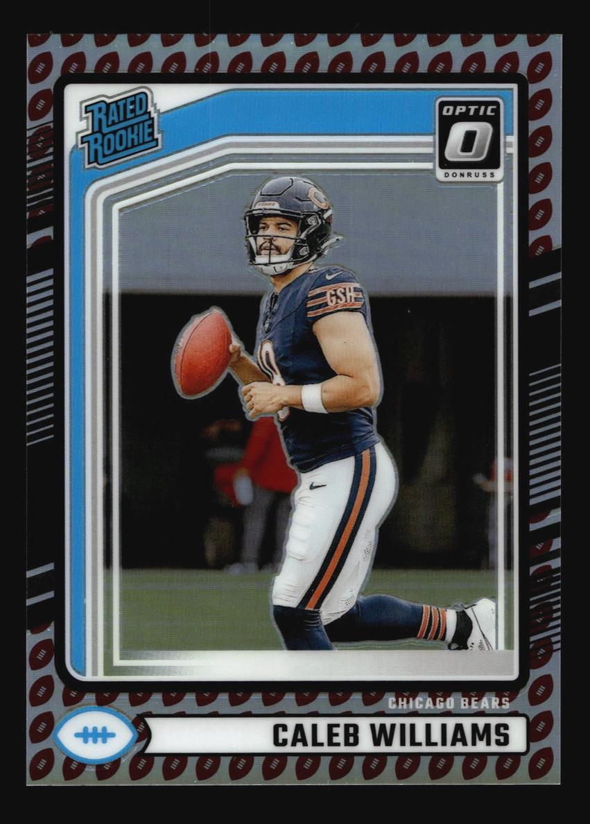 2024 Panini Donruss Football Football Emoji Caleb Williams #327 PSA 9