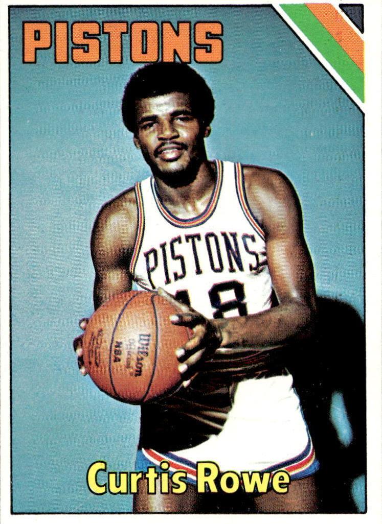 1975 Topps Basketball Curtis Rowe #68