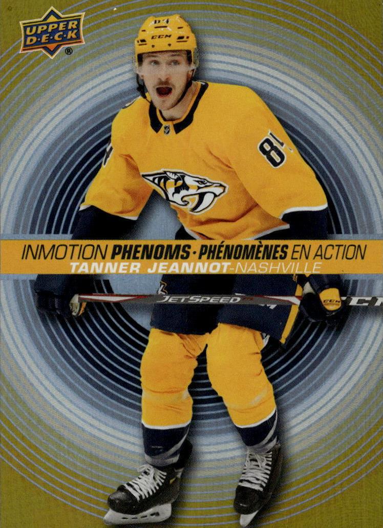 2022 Upper Deck Tim Hortons Collector's Series Hockey Tanner Jeannot #PM-5