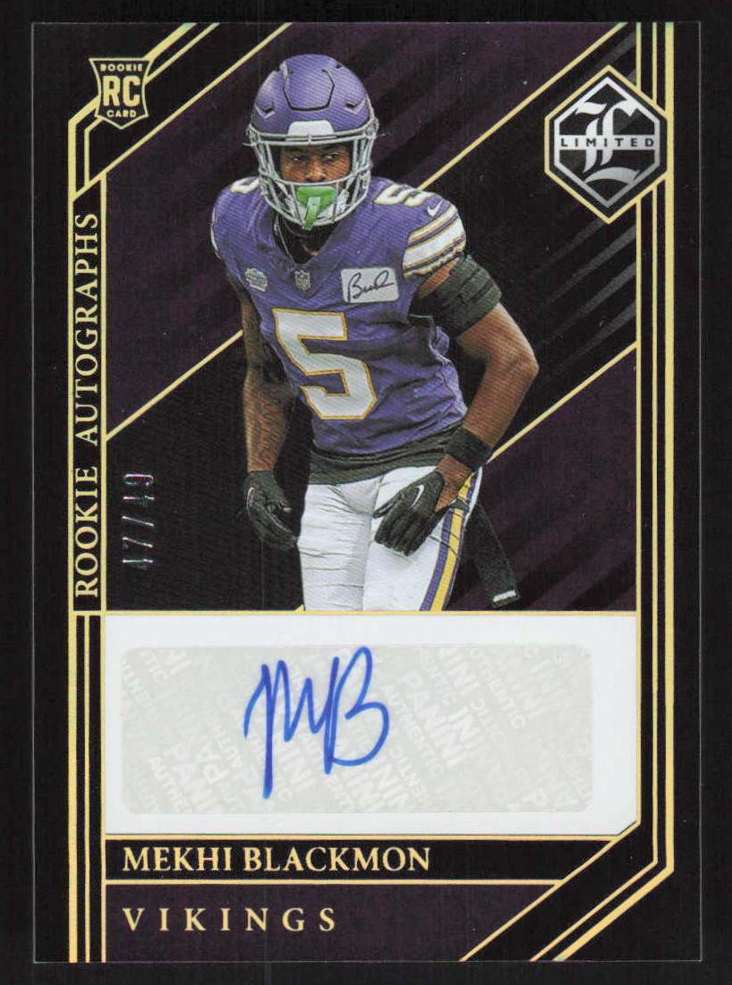 2023 Panini Limited Football Gold Spotlight Mekhi Blackmon #223