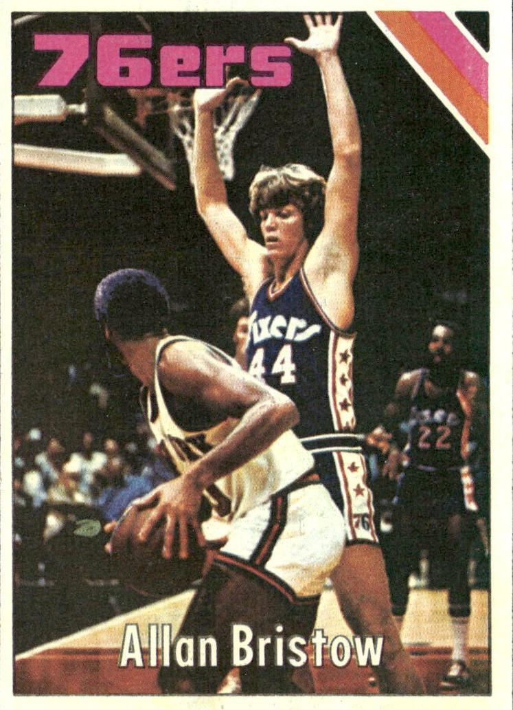 1975 Topps Basketball Allan Bristow #74 PSA 9