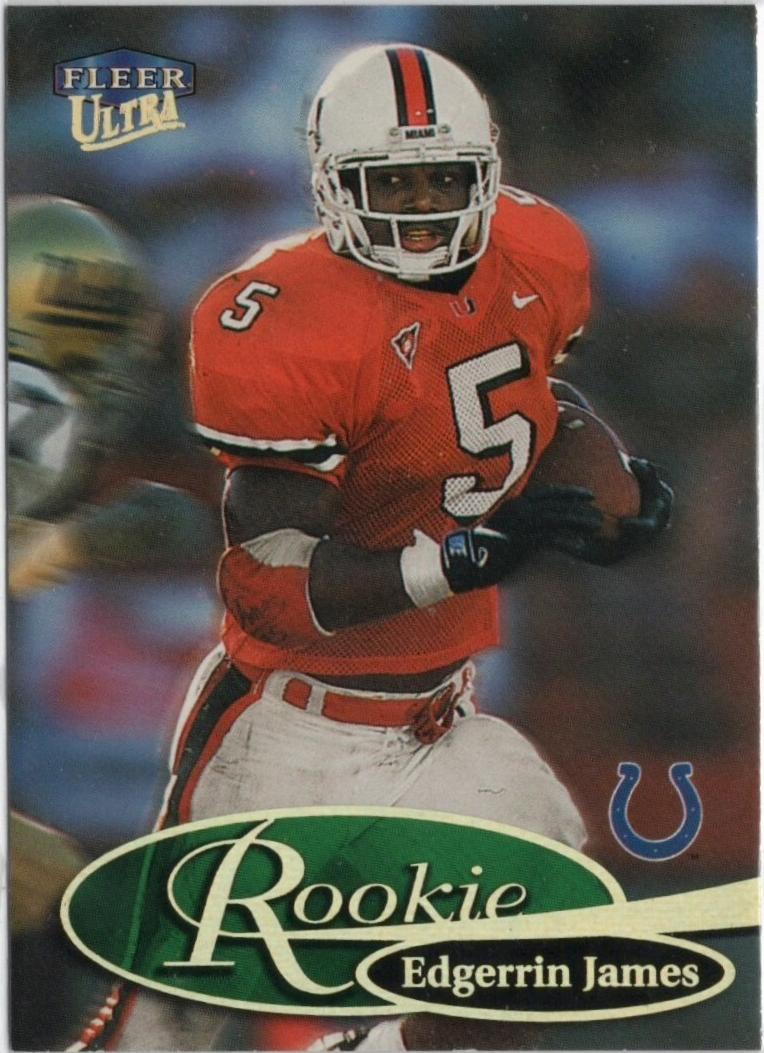 1999 Fleer Ultra Football Edgerrin James #272R BGS 9