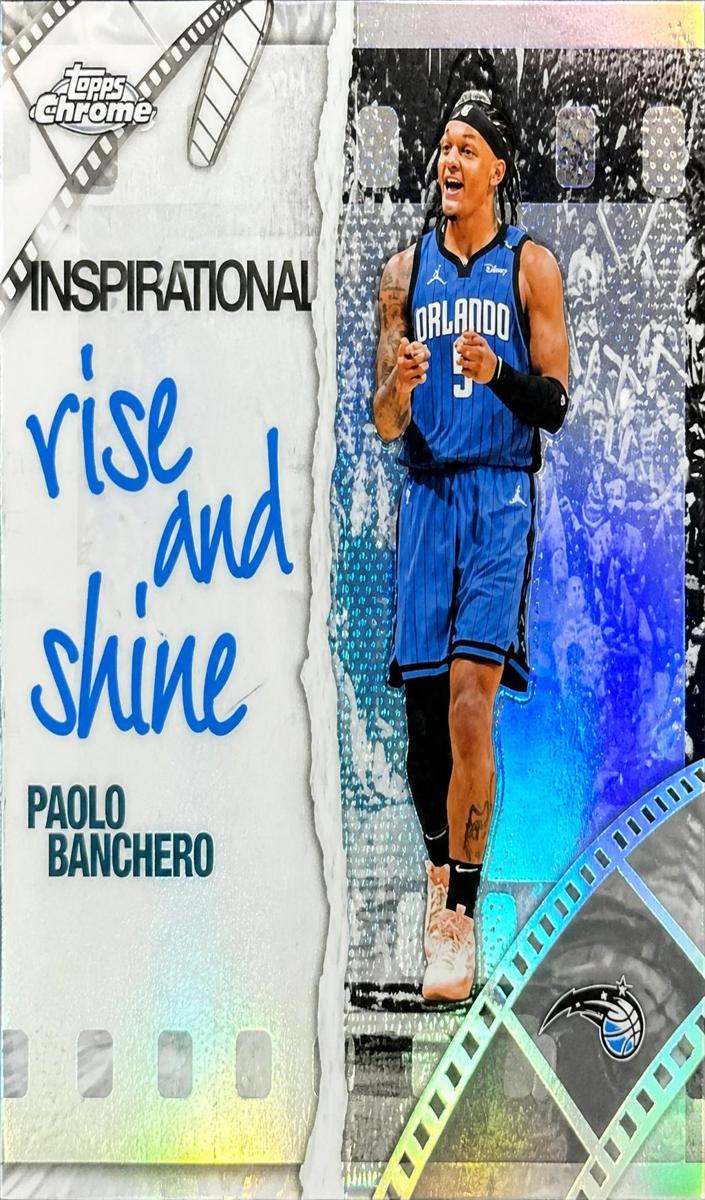 2025 Topps Chrome Basketball Refractor Paolo Banchero #IP-16