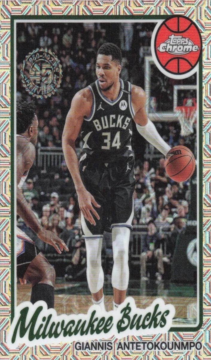 2025 Topps Basketball Giannis Antetokounmpo #TC-GA