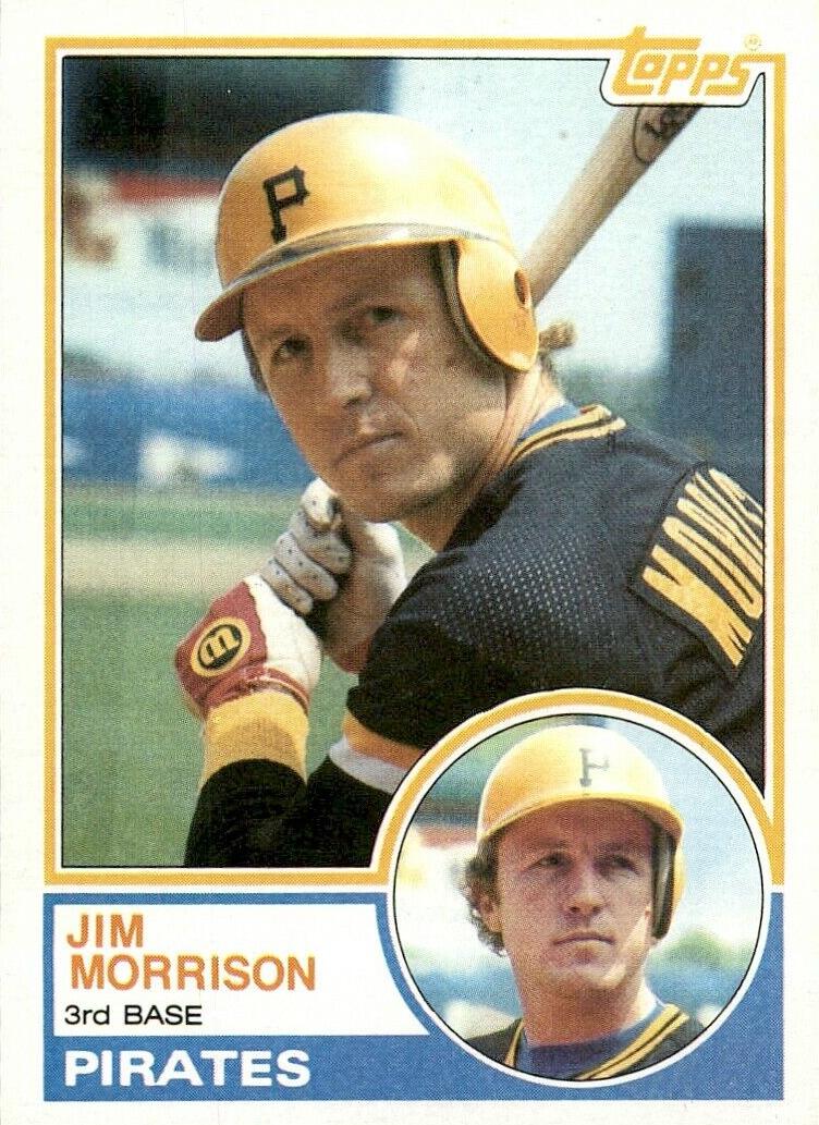 1983 Topps Baseball Jim Morrison #173