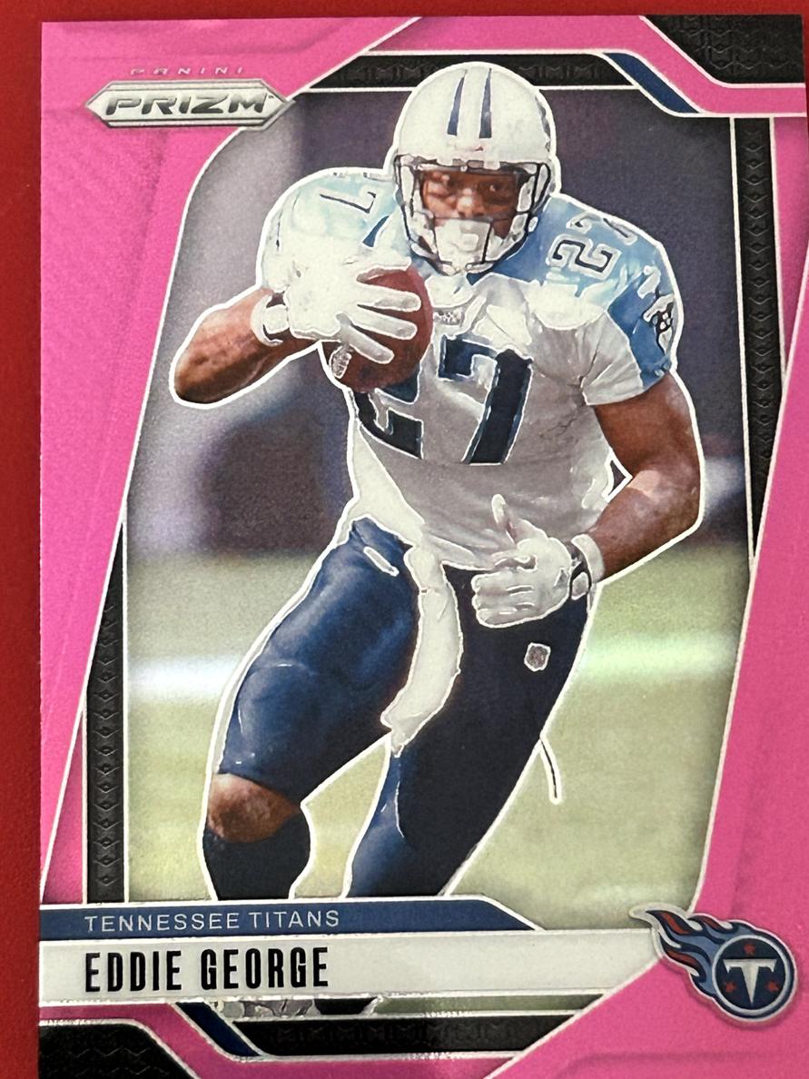 2024 Panini Prizm Football Pink Eddie George #285
