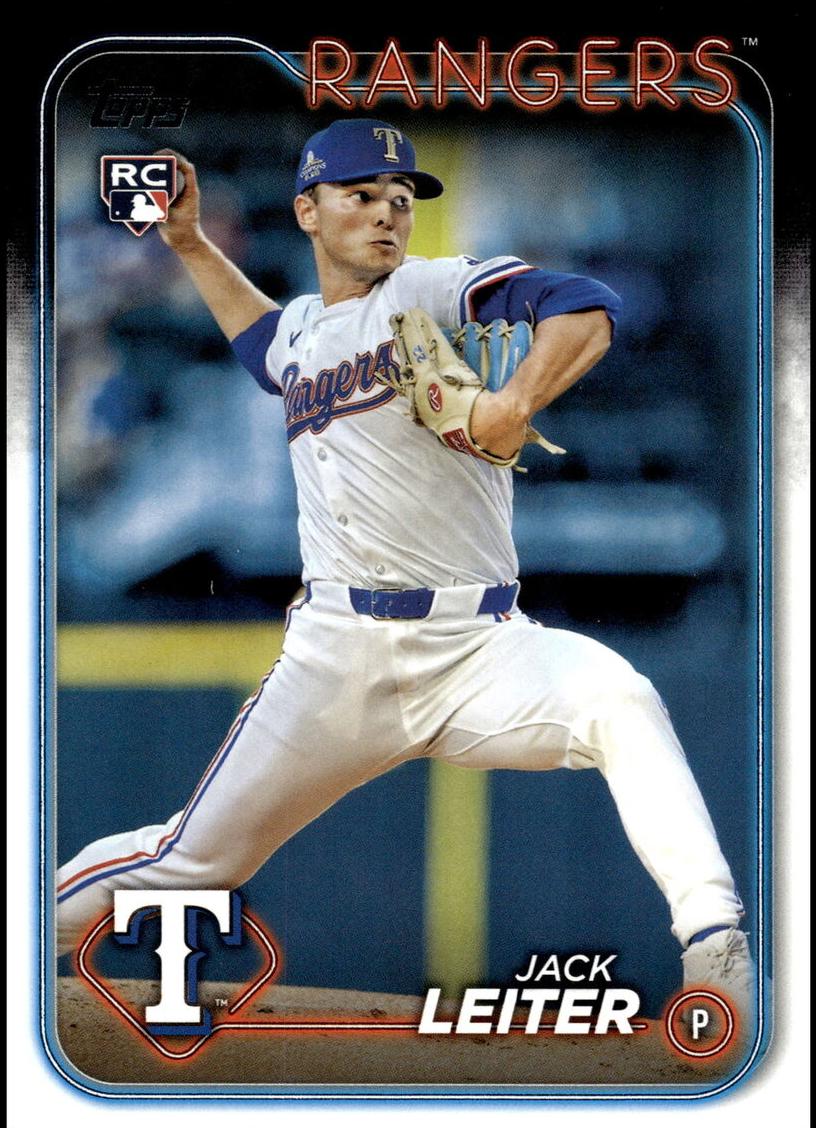 2024 Topps Update Baseball Jack Leiter #US156 PSA 9