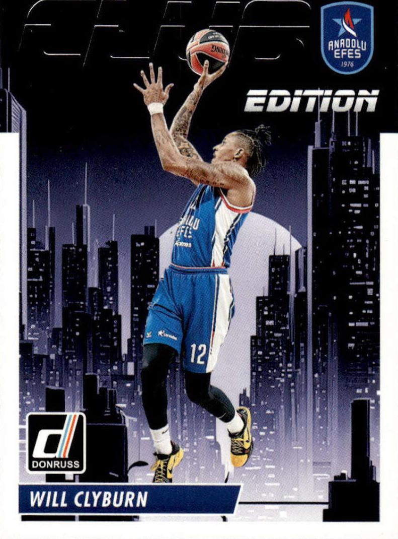 2023 Donruss Turkish Airlines EuroLeague Basketball Will Clyburn #6