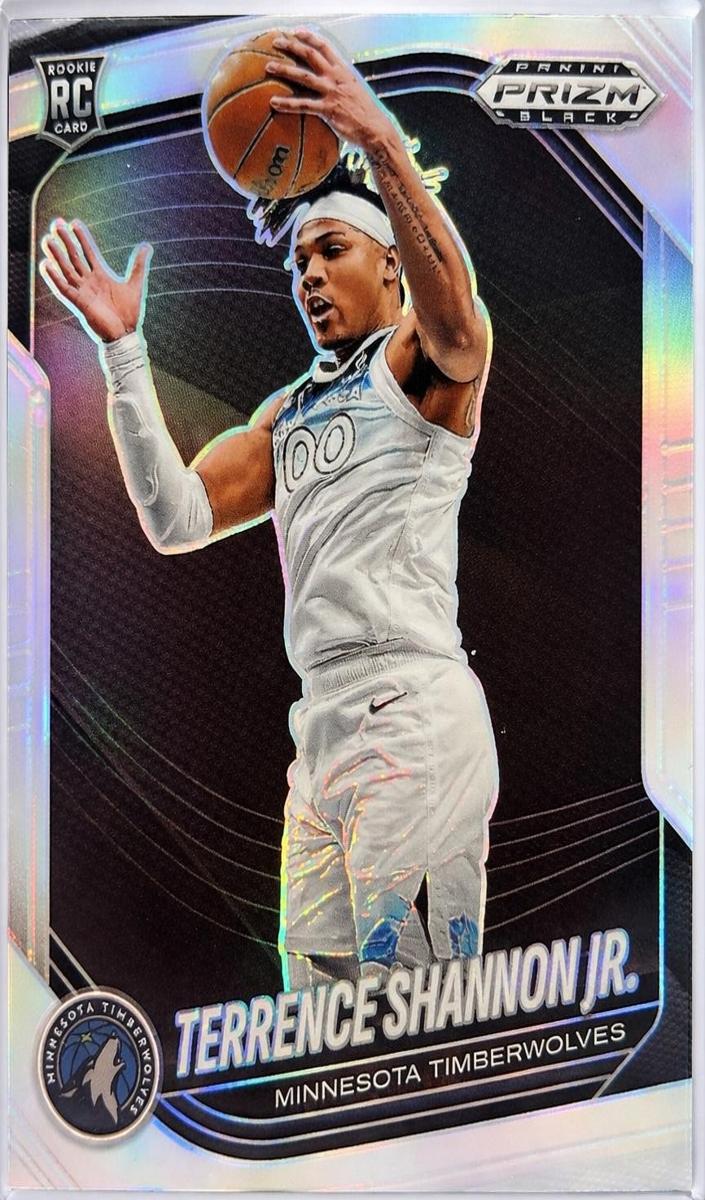 2024 Panini Prizm Black Basketball Silver Terrence Shannon Jr. #37