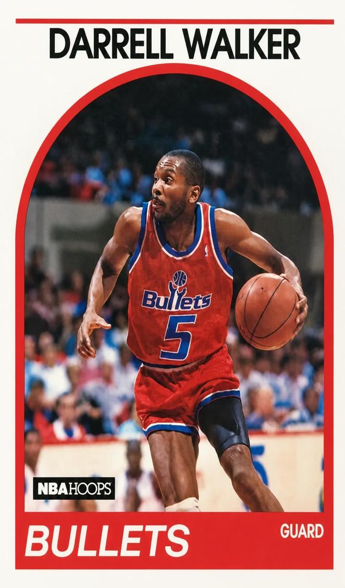 1989 Hoops Basketball Darrell Walker #134 PSA 10
