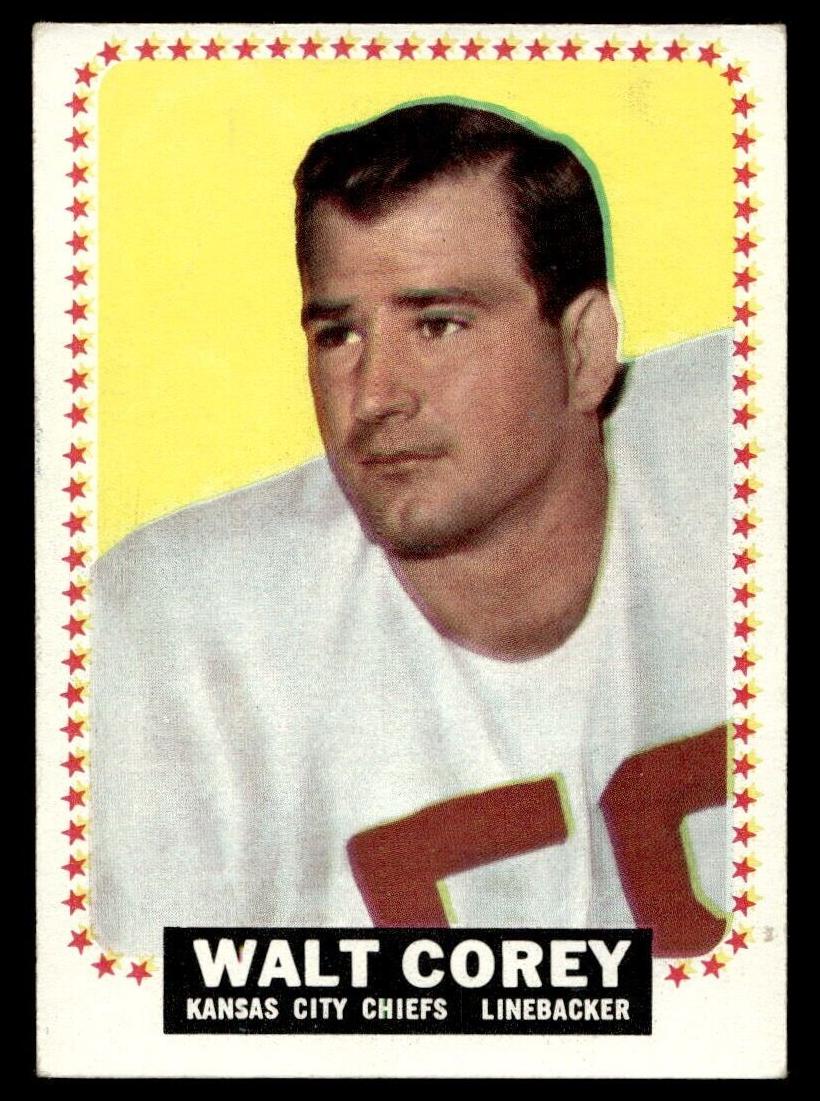 1964 Topps Football Walt Corey #95
