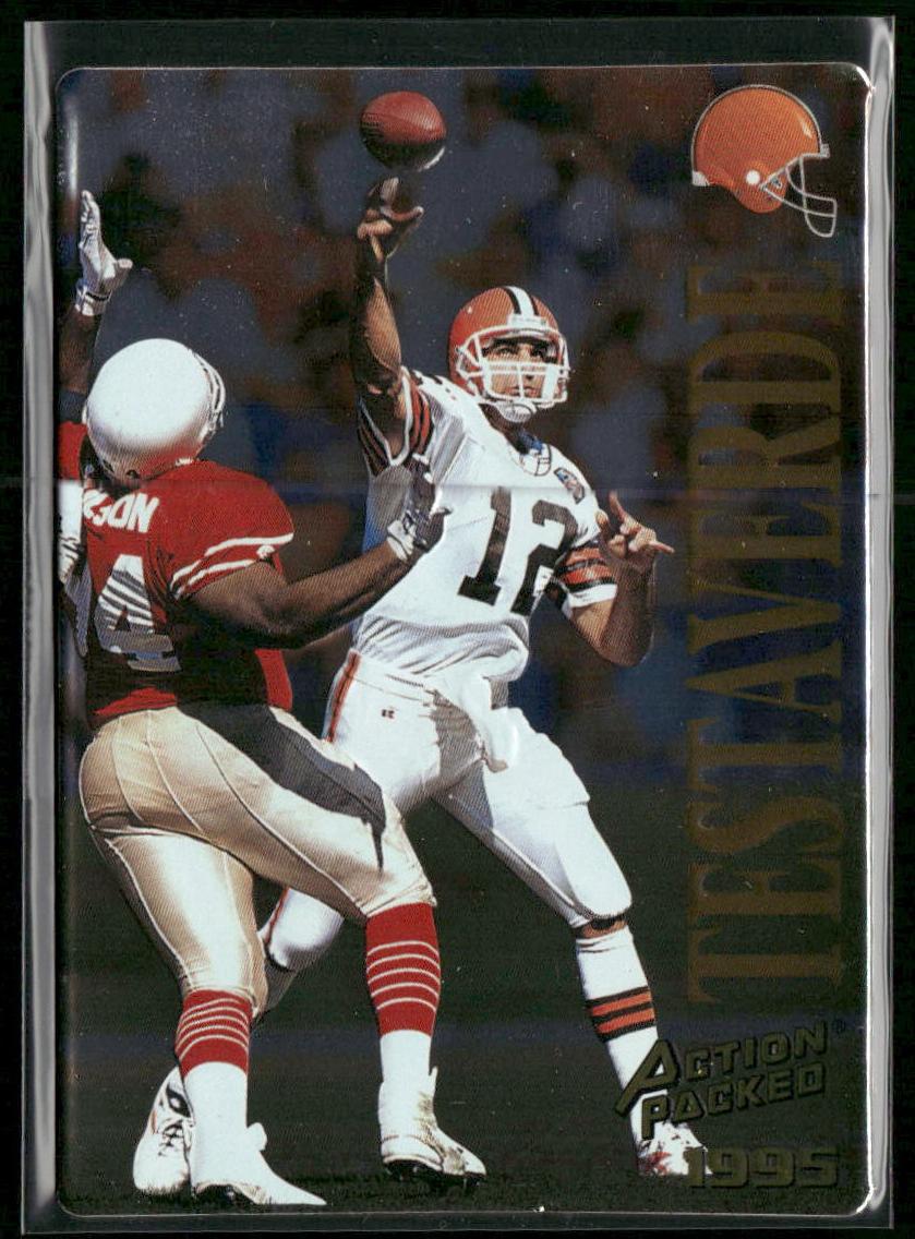 1995 Action Packed Football Quick Silver Vinny Testaverde #45