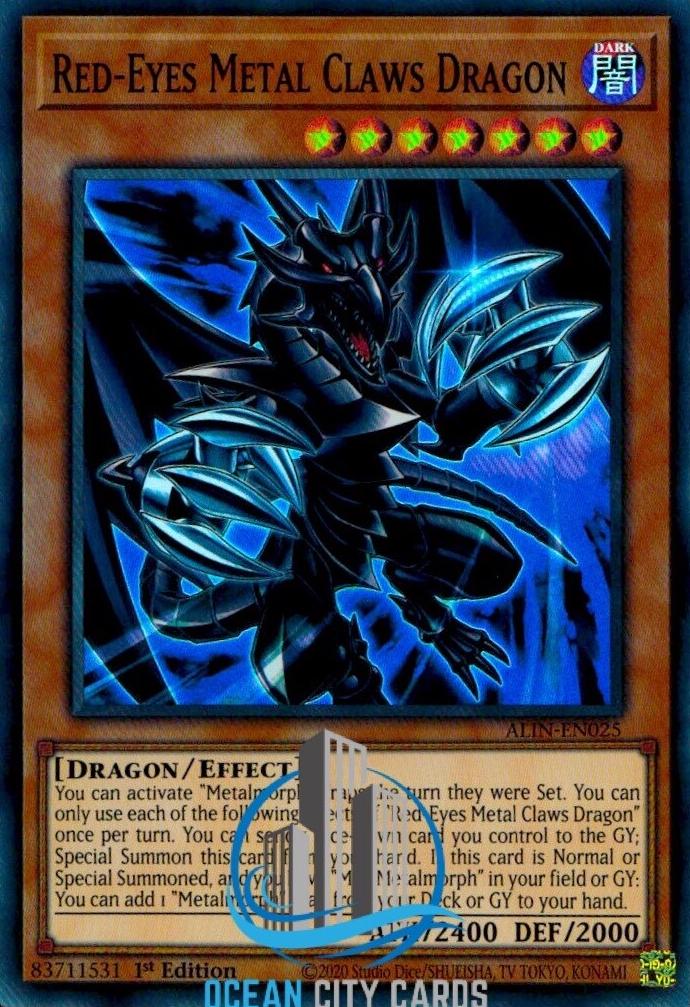 Red-Eyes Metal Claws Dragon