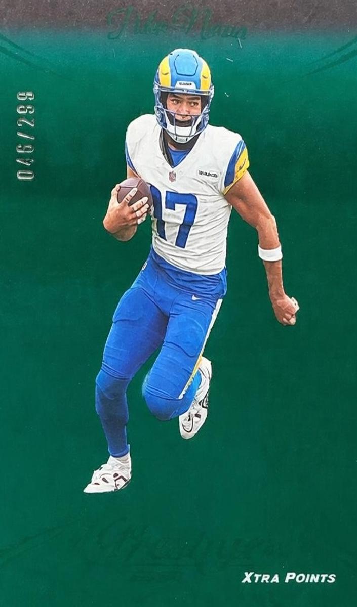 2024 Panini Prestige Football Green Xtra Points Puka Nacua #175