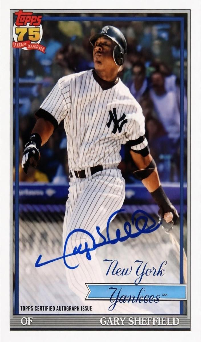 2026 Topps Baseball Gary Sheffield #91A-GS