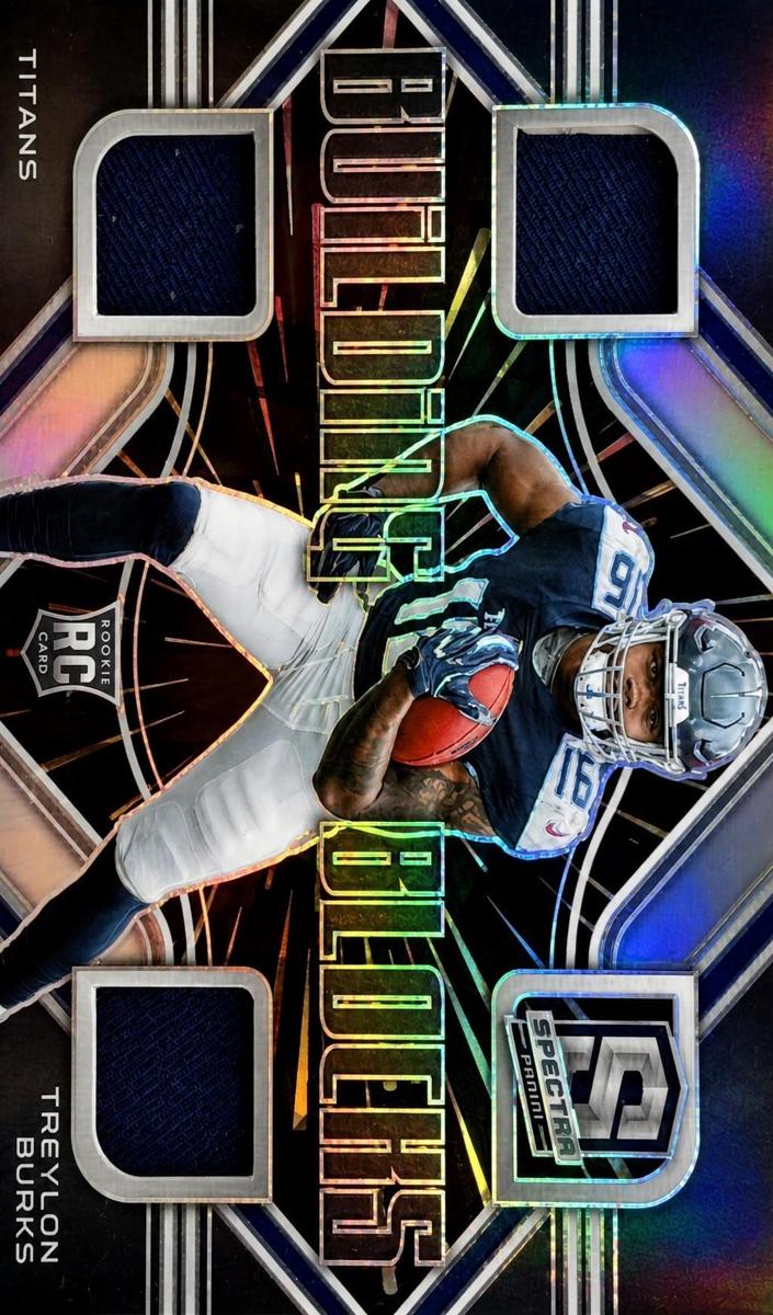 2022 Panini Spectra Football Hyper Treylon Burks #BBL-TBU