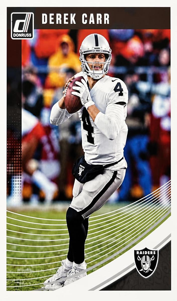 2018 Panini Donruss Football Derek Carr #217