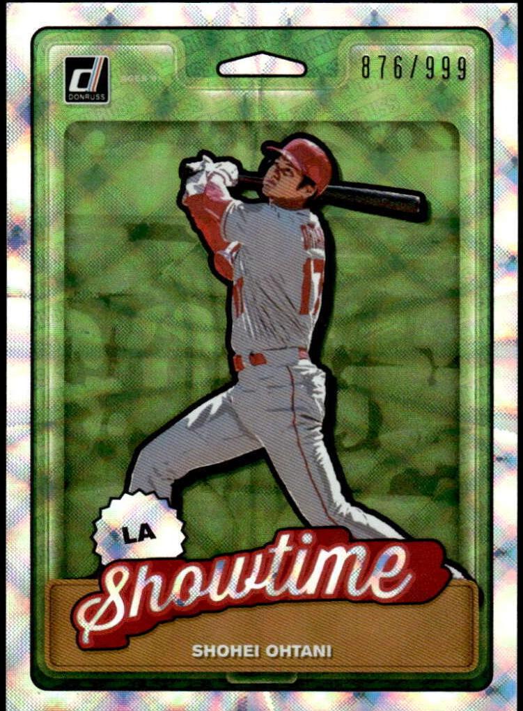 2019 Panini Donruss Baseball Shohei Ohtani #N6 PSA 9
