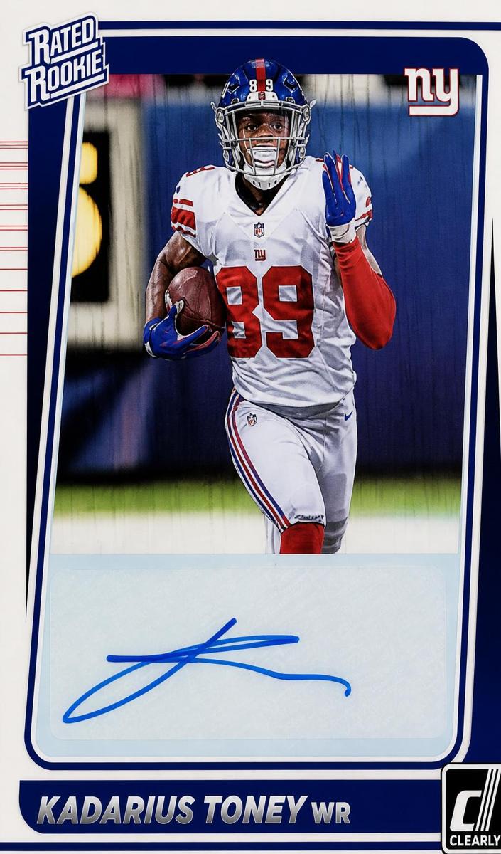 2021 Panini Clearly Donruss Football Kadarius Toney #65