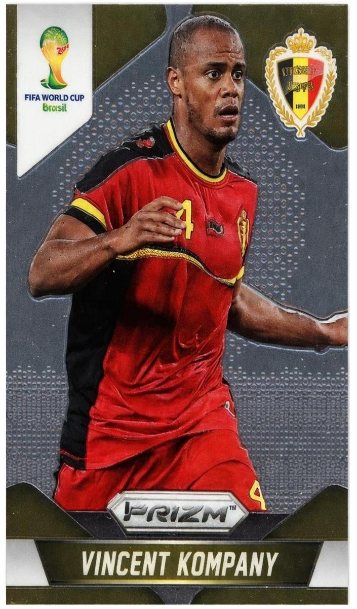2014 Panini Prizm World Cup Soccer Vincent Kompany #19