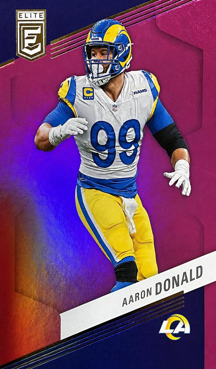2023 Donruss Elite Football Pink Aaron Donald #2