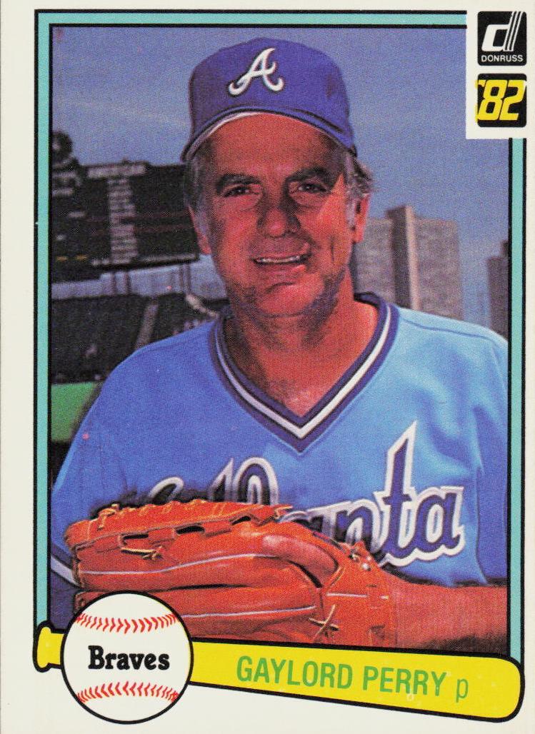 1982 Donruss Baseball Gaylord Perry #543