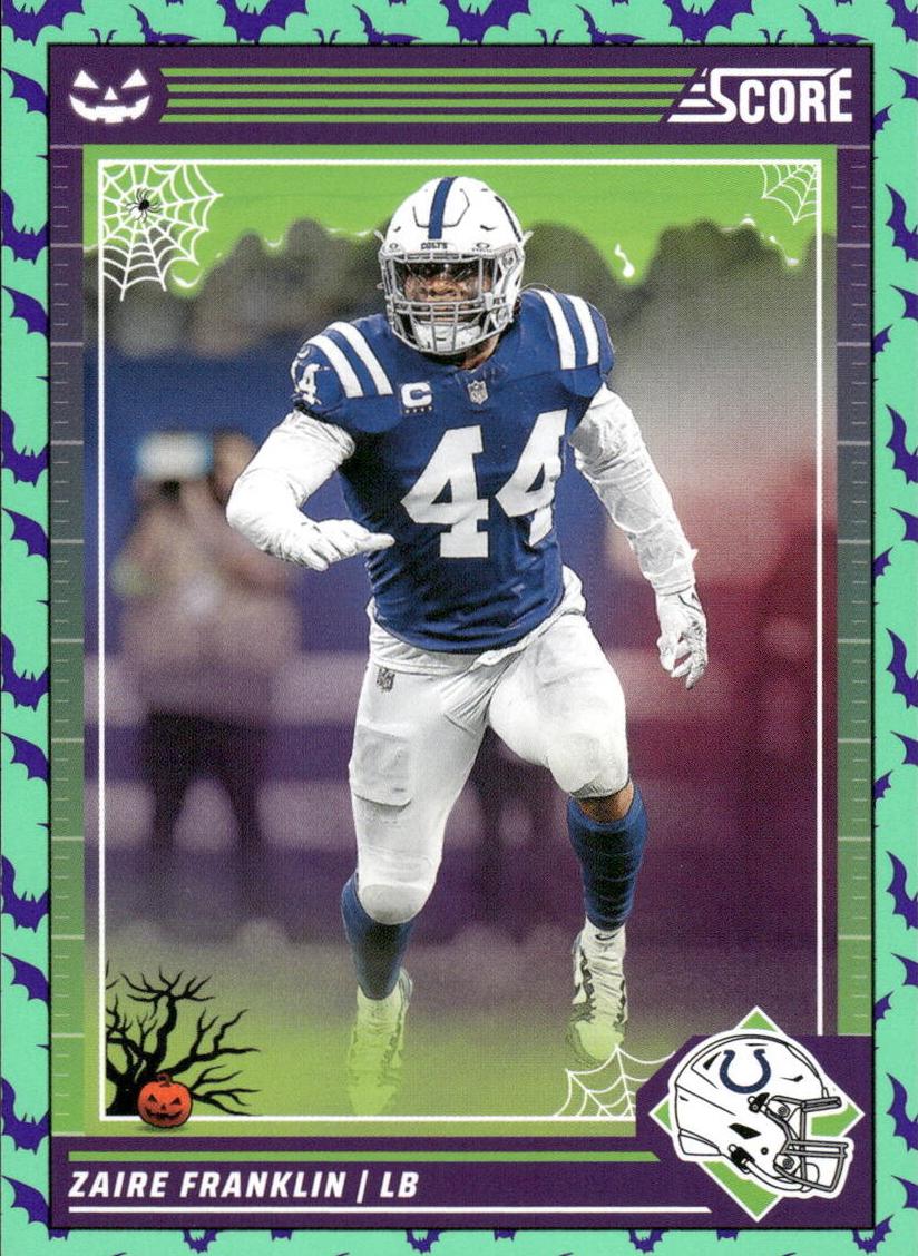 2024 Panini Score-a-Treat Football Bats Zaire Franklin #119