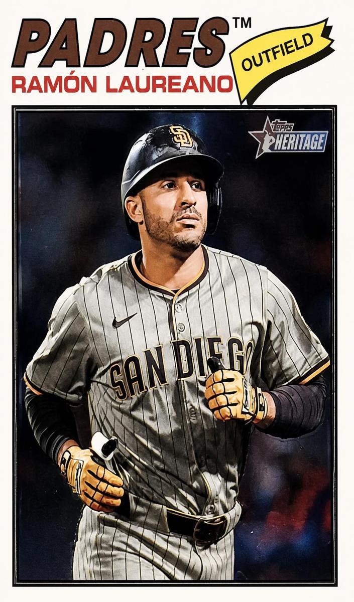 2026 Topps Heritage Baseball Ramon Laureano #89