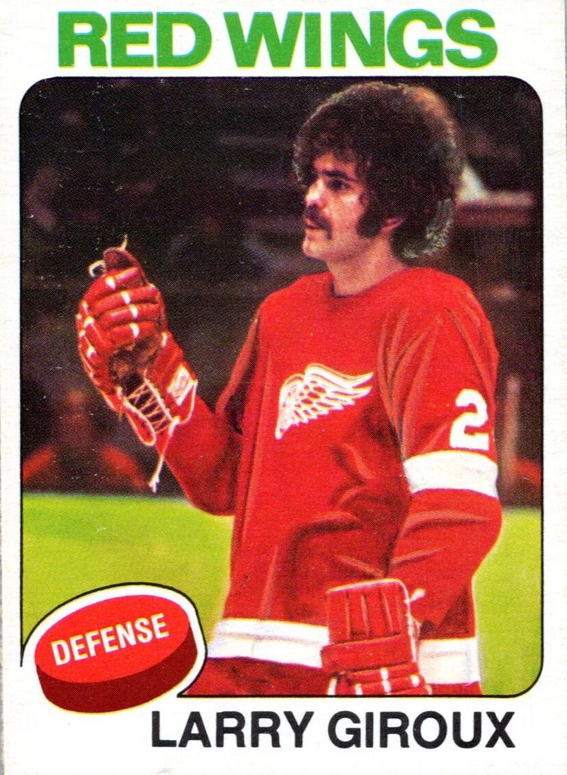 1975 O-Pee-Chee Hockey Larry Giroux #273